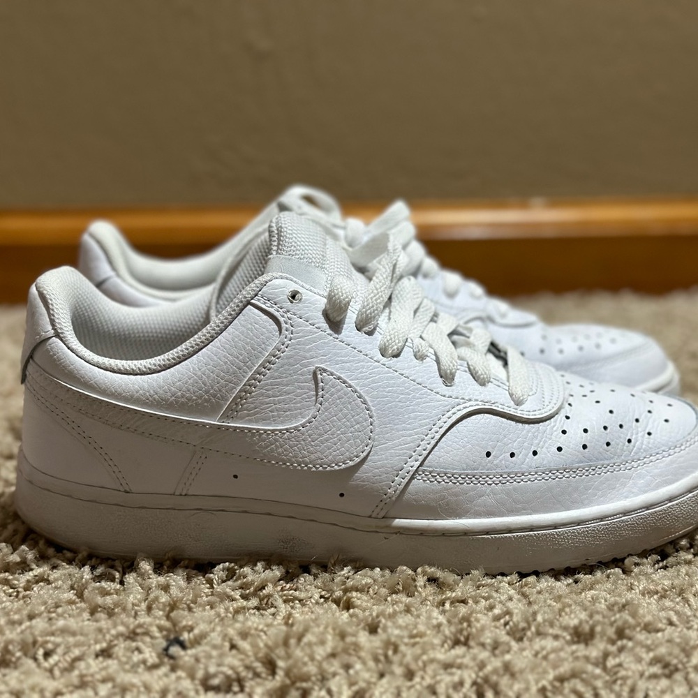 White Nike Tennis Shoes